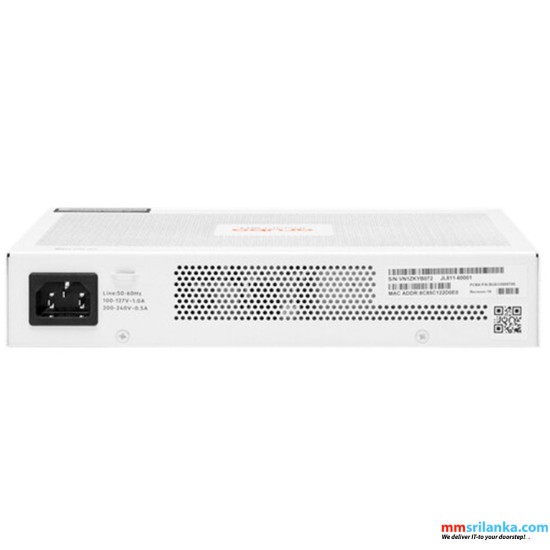 HPE Networking Instant On 1830 8G 4p Class4 PoE 65W Switch (JL811A) (5Y)